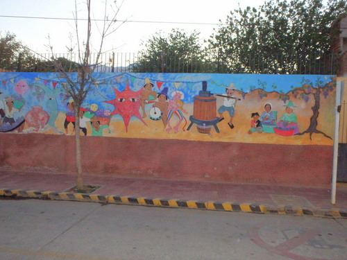 Mural located just outside of Hotel Killa.